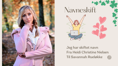 Jeg har skiftet navn.