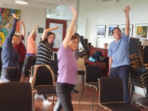 Senior yoga