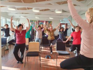 Senior yoga